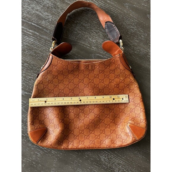 Gucci Gg Pattern Guccisima Calf Terracotta Color Well Loved No Tariffs!!! - Picture 2 of 10